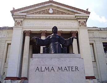Alma Mater at the University of Havana