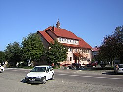 Gmina office in Dąbrówno