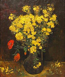 Vase with Lychnis by Van Gogh