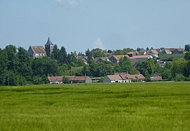 A general view of Villenauxe-la-Petite