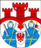 coat of arms of the city of Friedland (Mecklenburg)