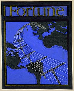 Cover proposal for Fortune magazine (between 1930 and 1940)