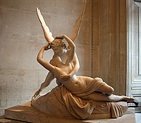 Psyche Revived by Cupid's Kiss (1793) by Antonio Canova, Louvre