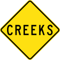 (W5-SA110) Creeks (used in South Australia)