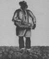 An Afro-Argentine pastry vendor circa 1830.