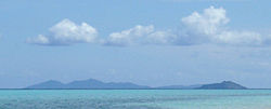 Agutaya island, and small Eke island in the foreground
