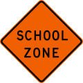 (W6-216-ACT) School Zone (used in the Australian Capital Territory)