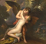 Cupid and Psyche by Benjamin West PRA, 1808.[91][94]