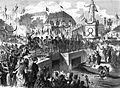 Heimkehr des siegreichen Heeres nach Berlin am 16. Juni 1871.
