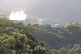 Geothermal power center in the Usulután Department