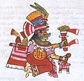 Chicomecōātl, as depicted in Codex Magliabechiano