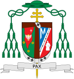 Coat of arms of Archbishop Socrates Villegas