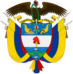 The Coat of arms of Colombia