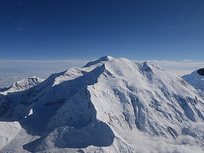 6. Mount Foraker is the second highest major summit of the Alaska Range.