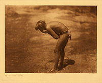 Apache, Morning bath, c. 1907