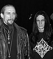 Gaahl (left) with King