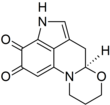 Chemical structure of haematopodin
