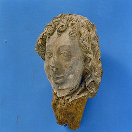 Carved head found in the attic