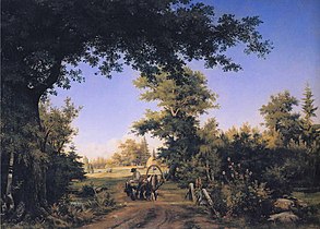 View on the Outskirts of St. Petersburg, 1856