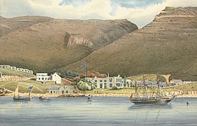 The Admiral House, Simon's Town, Cape of Good Hope, 1844