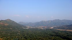 View of the mountains on way from Điện Biên Phủ to Sơn La