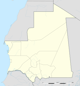 Zouérat is located in Mauritania