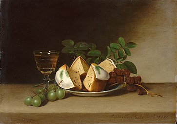 Still Life with Cake, 1818, Metropolitan Museum of Art