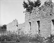 Ruinen von Fort Crown Point, zwischen 1900 und 1906.