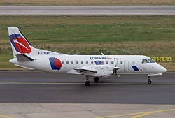 Saab 340 der Crossair Europe