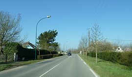 The road through Sarpourenx