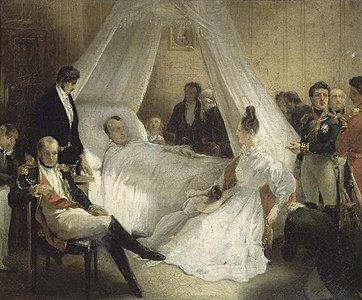 Napolean's death, 1828