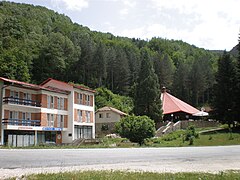 Korab motel located in area of former Trnica village