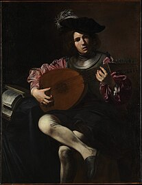 de Boulogne – Lute Player, 1626