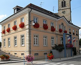 The town hall in Carspach