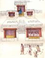 Folio 69 recto Moctezuma II's palace