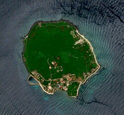 Satellite image of Con Co Island