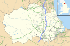 Maiden Castle, Durham is located in County Durham