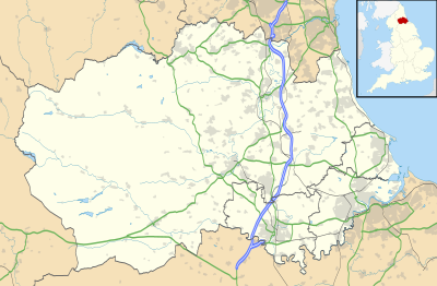 List of places in County Durham is located in County Durham