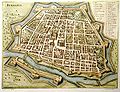 A map of Ferrara at the time of its loss by the Este family, c.1600