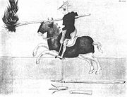 A knight wielding a fire lance c. 1396