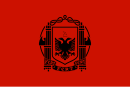 Nationalflagge des Königreiches Albanien 1939–1943