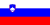 Die Flagge Sloweniens