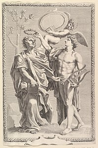 Frontispiece for the works of Virgil for the royal printing house, 1641, Metropolitan Museum