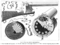 Image 18Louis Poyet [fr]'s engraving of the mechanism of the "fusil photographique" as published in La Nature (april 1882) (from History of film technology)