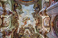 Ceiling fresco depicting the Apotheosis of St. Nicholas