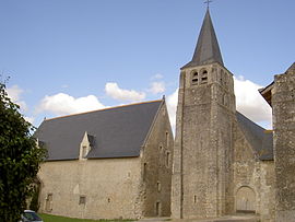 The church of Saint-Sulpice, in Le Louroux