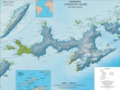 Topographic map of Livingston Island and Smith Island