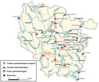 Gewässer in Lothringen