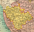 North Malabar in 1909 (On the southwestern end of the map)