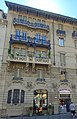 Casa Guazzoni, balconies overlooking via Melzo